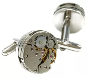 Uhrwerk Herren Steampunk Vintage Style Design Geschenk von CUFFLINKS DIRECT - Bild 1 von 11
