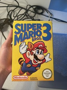 Super Mario Bros 3 - Nintendo NES Game - CIB - Complete in Box - Mint