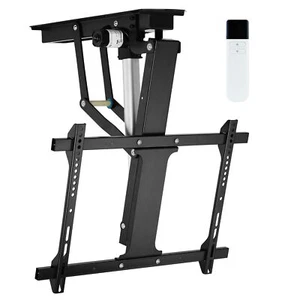 Electric Adjustable Ceiling TV Mount with Remote, Motorized Flip Down Fits for - Picture 1 of 9