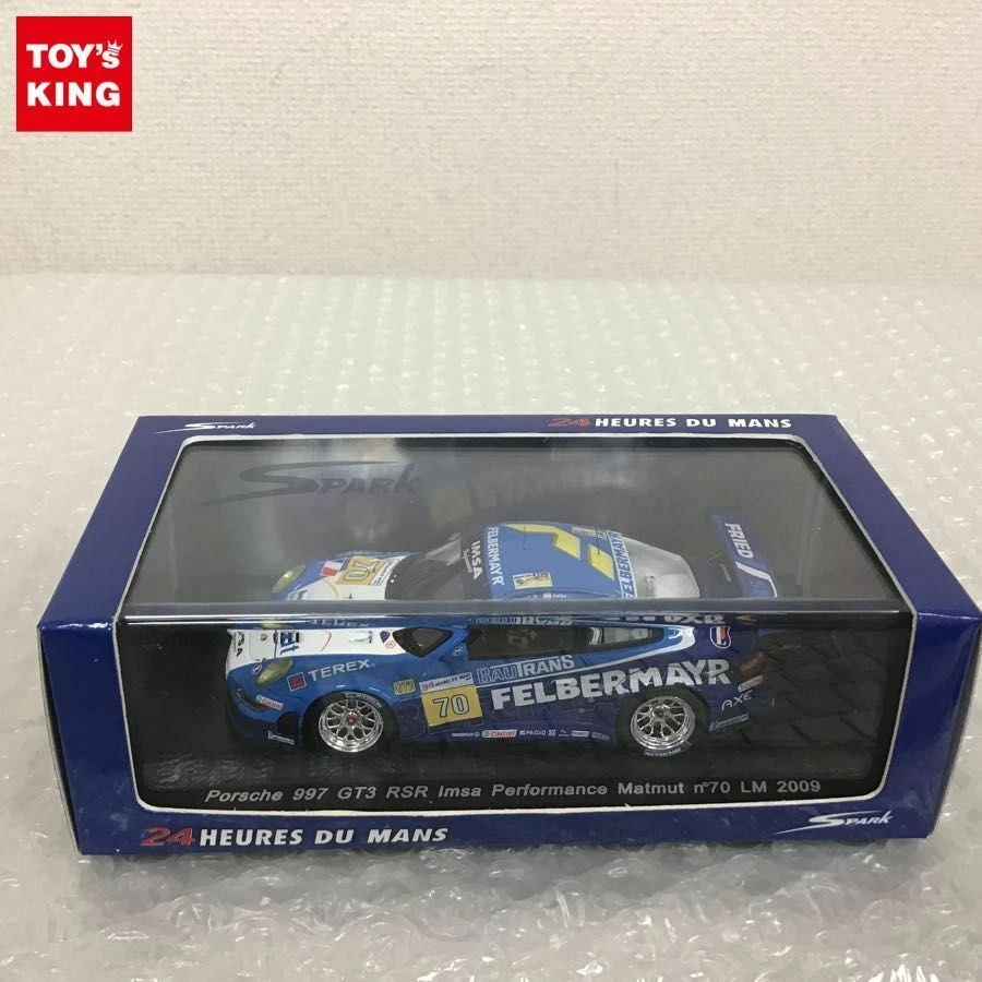 Spark 1/43 Porsche 911 997 GT3 RSR #70 Le Mans 2009 S1952 - Immagine 1 di 1