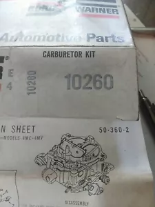 1966 Olds F85 1966 Oldsmobile 8 Cyl Rochester Carb Kit 4mv Four Barrel - Foto 1 di 4