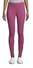 Time & Tru Womens Full Length Soft Knit Raspberry Pink Jeggings Xs (0-2) Nwt