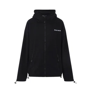 MIU MIU Black Hoodie New & Authentic - Picture 1 of 3