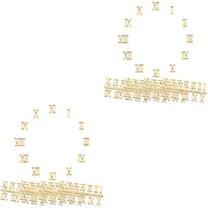 2 Count Wall Clock Watch Accessories Diy Digital Part Number Replacement - Zdjęcie 1 z 12