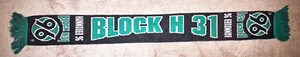 Hannover 96 Schal - "BLOCK H 31" - - Bild 1 von 2