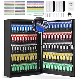 VEVOR 200-Key Cabinet Key Lock Box with Adjustable Racks & Colorful Key Tags - Picture 1 of 12