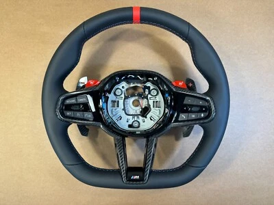 BMW M2 G87 M3 G80 G20 G21 M4 G82 M Steering Wheel Carbon VIBRO - Image 1 of 4
