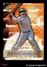 2000 Finest Refractors #128 Cal Ripken Jr & Tony Gwynn