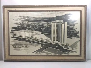 1971 Union Plaza Las Vegas Stanley J How Firm Demo Drawing Casino MCM grande NOTA - Foto 1 di 19
