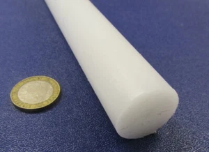Polypropylene Rod 1.00" Dia x 48" Long - Picture 1 of 9