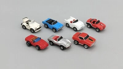 Lote de 7 Micro Máquinas Galoob De Colección Coches Deportivos Camaros Corvette 911 Roadster Foto 1 de 4