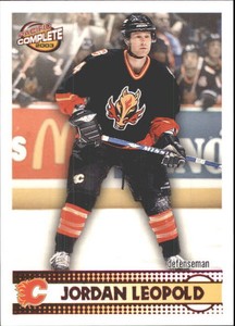 2002-03 (FLAMES) Pacific Complete Red #544 Jordan Leopold /100