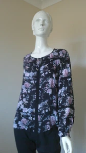 JUST JEANS BLOUSE. LONG SLEEVES. SIZE 8. - Picture 1 of 14