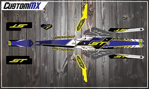 SHERCO ST 2010-2015 TRIALS KIT GRAFICO COMPLETO - ADESIVI DECALCOMANIE BICI - Foto 1 di 1