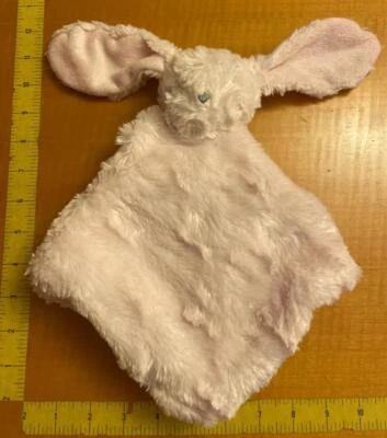 Mantas y más allá adorable manta de seguridad Nunu Pink Bunny Rabbit Lovey Foto 1 de 4