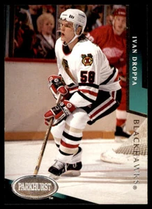 1993 Parkhurst #42 Ivan Droppa Emerald Ice EX - Picture 1 of 2