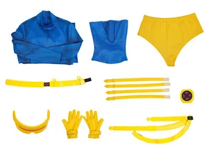 Cyclops Scott Summers Cosplay Costume 2024 Men Premium Version Jumpsuit Outfit - Picture 1 of 26