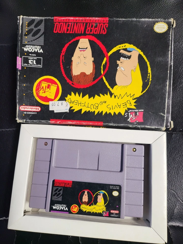 Beavis and Butt-head (Super Nintendo SNES) + BOX BUT NO MANUAL - Image 1 of 1