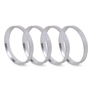 4pc 106 to 100.5 Aluminium Wheel Hub Centric Rings OD 106mm ID 100.5mm Hubrings - Picture 1 of 2