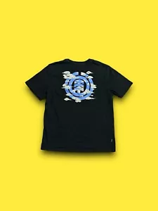 Element Nimbos Icon Short Sleeve T-Shirt Black Men’s Small - Picture 1 of 3