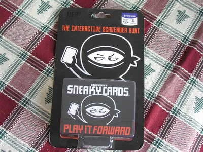 2015 Gamewright SNEAKY CARDS: PLAY IT FORWARD! For 1+ Players Ages 12+~~NIP!! - Image 1 of 3