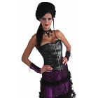 Gothic Black Corset Adult Womens Costume Accessory