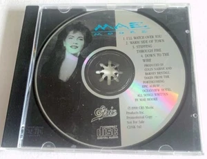 MAE MOORE-I'LL WATCH OVER YOU +- 4-TRACK CD ADVANCE PROMO SAMPLER RARE - Picture 1 of 2