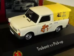 1/43 Atlas DDR Auto Kollektion Trabant 1.1 Pick-Up Pieter & Burle 7230 038 - Bild 1 von 2