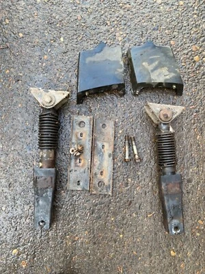 1968-1976 BMW 114 2002 2002tii Factory E10 Aluminum front Bumper Shock Absorbers - Image 1 of 4