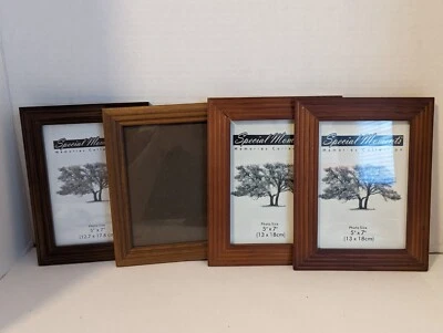 (4) Специальные моменты фоторамки 5 «x 7» (2) пейзаж (2) земли и портрет вися - Изображение 1 из 4