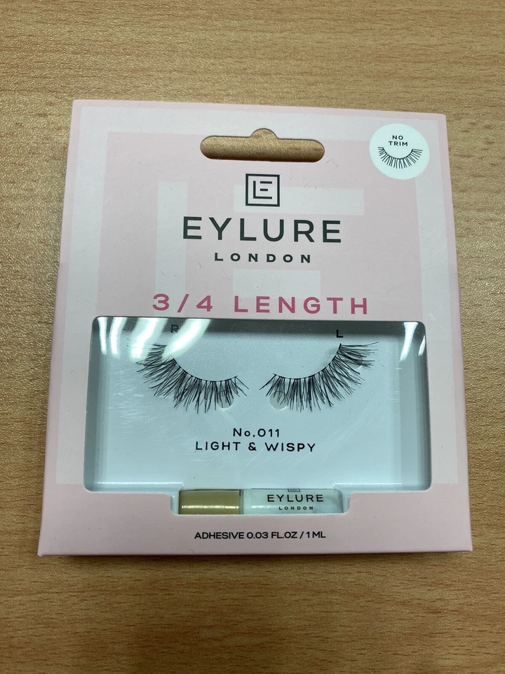 EYLURE 3/4 Length Light & Wispy No. 011 Lashes BOXED New - Image 1 of 1