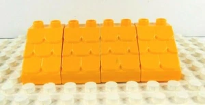 Lego Duplo Item Shingled Roof 1x2 (4) canary yellow - Picture 1 of 3