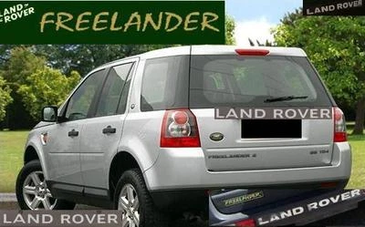 ВНЕШНИЙ ХРОМИРОВАННЫЙ ЛОГОТИП ЗАДНЕЙ ДВЕРИ С БУКВОЙ ВСТАВКИ 2011 2012 2013 LAND ROVER LR2 LR 2 - Изображение 1 из 3