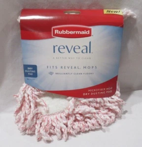 Rubbermaid REVEAL spray fregona accesorio MICROFIBRA FREGONA SECO ALMOHADILLA DE POLVO REPUESTO - Imagen 1 de 4