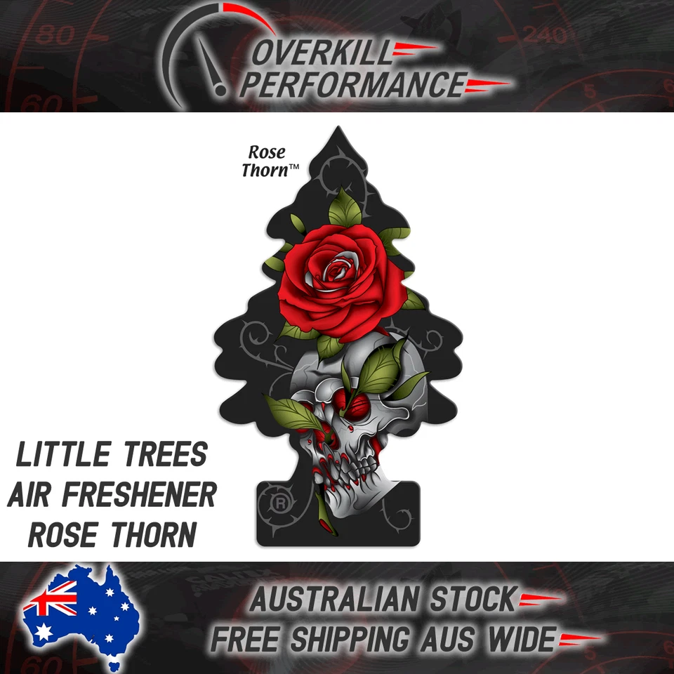 Little Trees Air Freshener Rose Thorn - Car Truck Taxi Uber Home Office - image 1 of 1