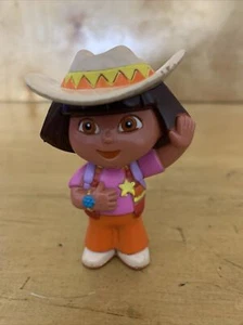 Dora The Explorer Cowboyhut PVC Figur oder Cake Topper 3" - Bild 1 von 6