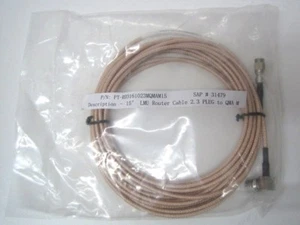 15' LMU Router Cable 2.3 plug to QMA Male AT&T & Others NEW - Picture 1 of 4