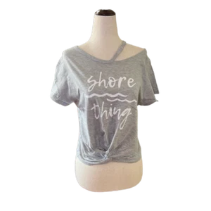 Shore Thing Twisted Knot Crop Top - Bild 1 von 2