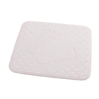 Duscheinlage Anti-Rutsch Matte Dusche Rutschfest von Ridder Plattfuss Weiß - Bild 1 von 4