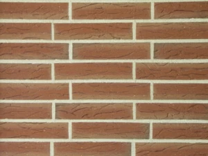 Klinker-Riemchen Flamm-color 240/7/52 mm DF Rot braun nuanciert / uni Riemchen - Bild 1 von 2