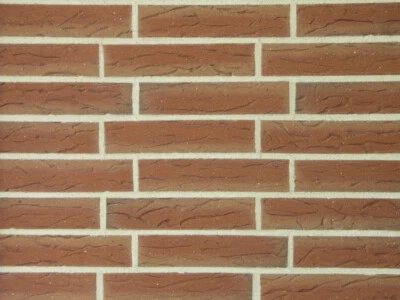 Klinker-Riemchen Flamm-color 240/7/52 mm DF Rot braun nuanciert / uni Riemchen - Bild 1 von 2