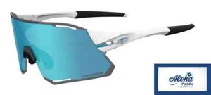 Tifosi Optics RAIL Race Sunglasses Matte White Frame - 2 Interchangeable Lenses - Picture 1 of 6