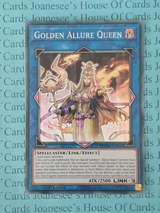 MZTM-EN058 Golden Allure Queen Super Rare Yu-Gi-Oh Card 1st Edition New - Picture 1 of 3