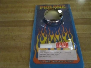 1991-1999 Dyna Glide Pro One Billet Chrome Oil Tank Dipstick Cover -NEW - Picture 1 of 7