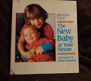 BOOK: THE NEW BABY AT YOUR HOUSE; JOANNA COLE; 1985 ILLUSTRATED/PHOTOGRAPHS - Picture 1 of 8