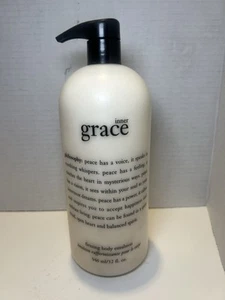 Philosophy INNER GRACE PARFÜMIERTE STRAFFENDE KÖRPEREMULSION 32 OZ NEU MIT PUMPE - Bild 1 von 2