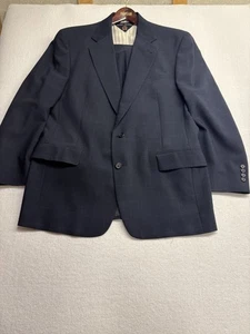 Vintage Tommy Hilfiger Anzug Jacke und Hose Kombi Blau - Bild 1 von 13