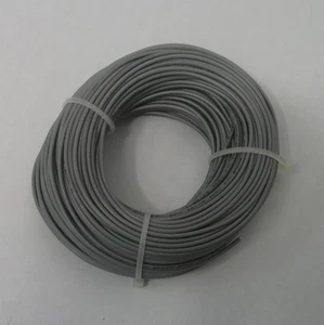 22 AWG tinned copper stranded hook up wire, 100 feet Gray UL1007 - Picture 1 of 1