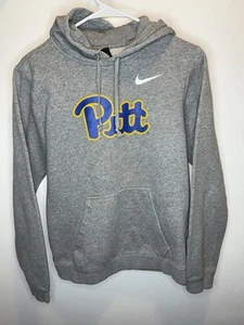 Nike Pitt Panthers Hoodie Sweatshirt Gray Adult Small University Pittsburgh XS - Picture 1 of 3