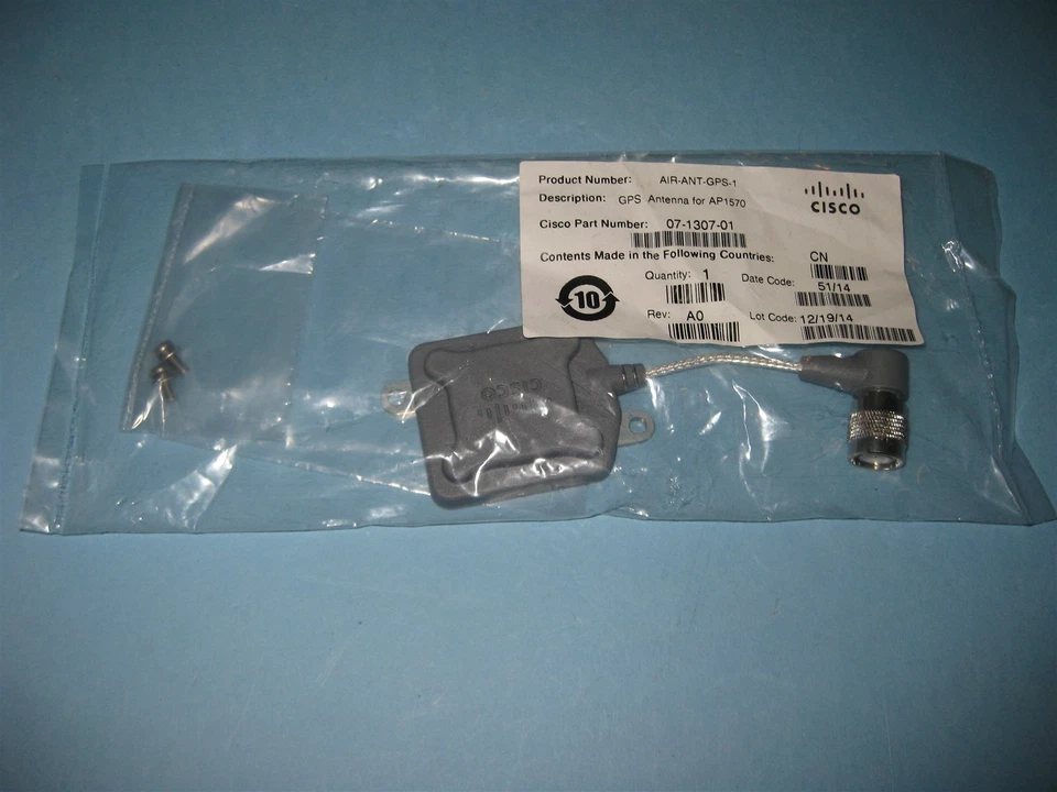 Cisco Aironet AIR-ANT-GPS-1 GPS Antenna Add-On Module for AP1570 NEW - Image 1 of 1